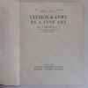 Picture of Lithography as a Fine Art (Little Craft Books)
