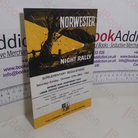 Picture of Norwester Night Rally, 1962, Supplementary Regulations (The London Motor Club)