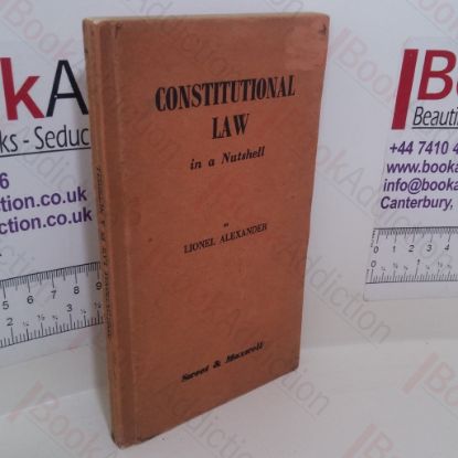 Picture of Constitutional Law in a Nutshell