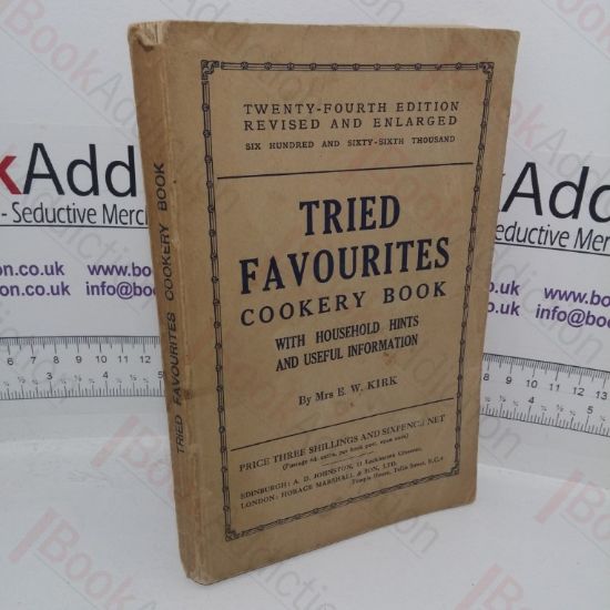 Picture of Tried Favourites Cookery Book with Household Hints and other Useful Information