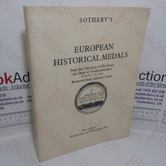 Picture of European Historical Medals from the Collection of His Grace the Duke of Northumberland, Removed from Alnwick Castle (Sotheby's Auction, London, UK, 3rd Dec 1980)