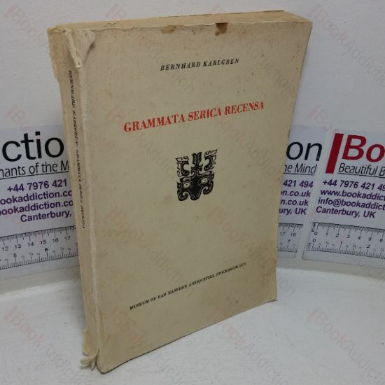 Picture of Grammata Serica Recensa