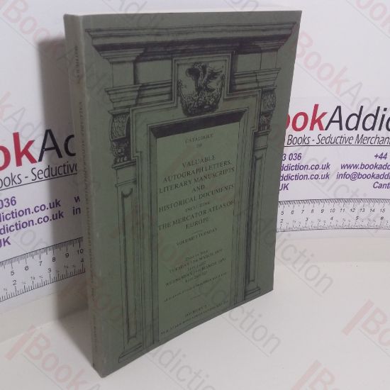 Picture of Catalogue of Valuable Autograph Letters, Literary Manuscripts and Historical Documents : Volume 1 (Auction Catalogue, Sotheby's, London, 1 March 1979)