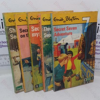 Picture of Secret Seven on the Trail; Secret Seven Mystery; Secret Seven Adventure; Three Cheers, Secret Seven; Shock for the Secret Seven (Enid Blyton Secret Seven Collection) (Five Volumes)