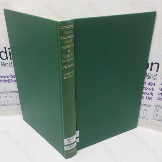 Picture of Price Formation in Various Economies: Proceedings of a Conference held by the International Economic Association