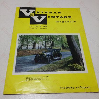 Picture of Vintage & Veteran Magazine, Volume 8, No. 2, October 1963