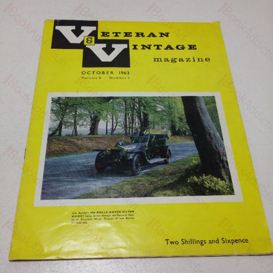 Picture of Vintage & Veteran Magazine, Volume 8, No. 2, October 1963