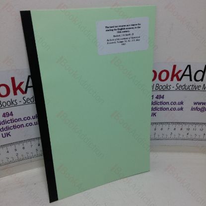 Picture of The Land Tax Returns as a Source for Studying the English Economy in the 18th Century (Academic Offprint)