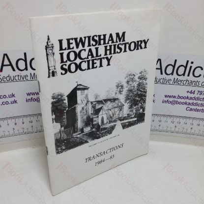 Picture of Transactions, Lewisham Local History Society, 1984-85