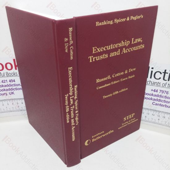 Picture of Ranking, Spicer and Pegler's Executorship Law, Trusts and Accounts