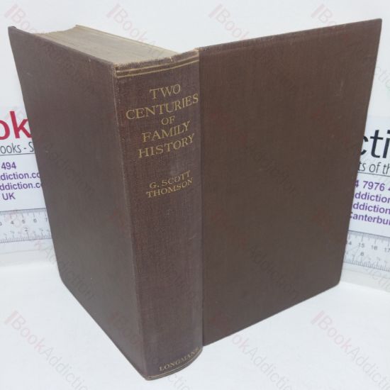 Picture of Two Centuries of Family History: A Study in Social Development