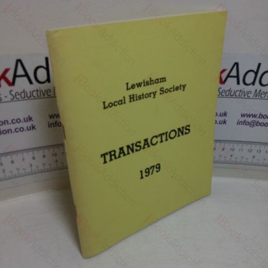 Picture of Lewisham Local History Society Transactions, 1979