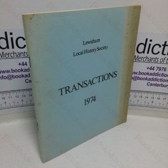 Picture of Lewisham Local History Society, Transactions, 1974