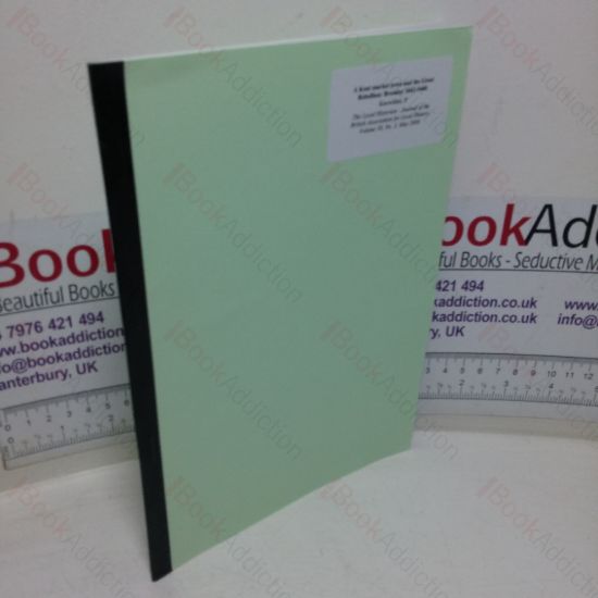 Picture of A Kent Market Town and the Great Rebellion: Bromley, 1642-1660 (Academic Offprint)